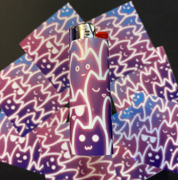 Neon Neko Lighter Wrap